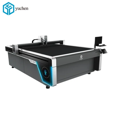 中国 CNC 機器柔軟な素材の家庭用 PU レザー、自動供給付きフォーム XPE 切断機